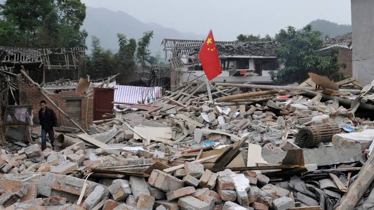 Gempa M 5,5 Hantam China, 126 Rumah Hancur dan 21 Orang Luka